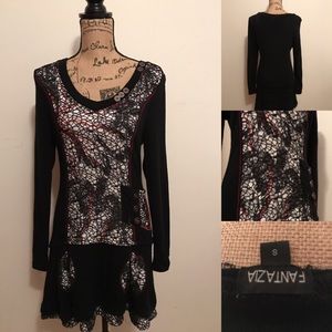 FANTAZIA chic winter dress, limited edition